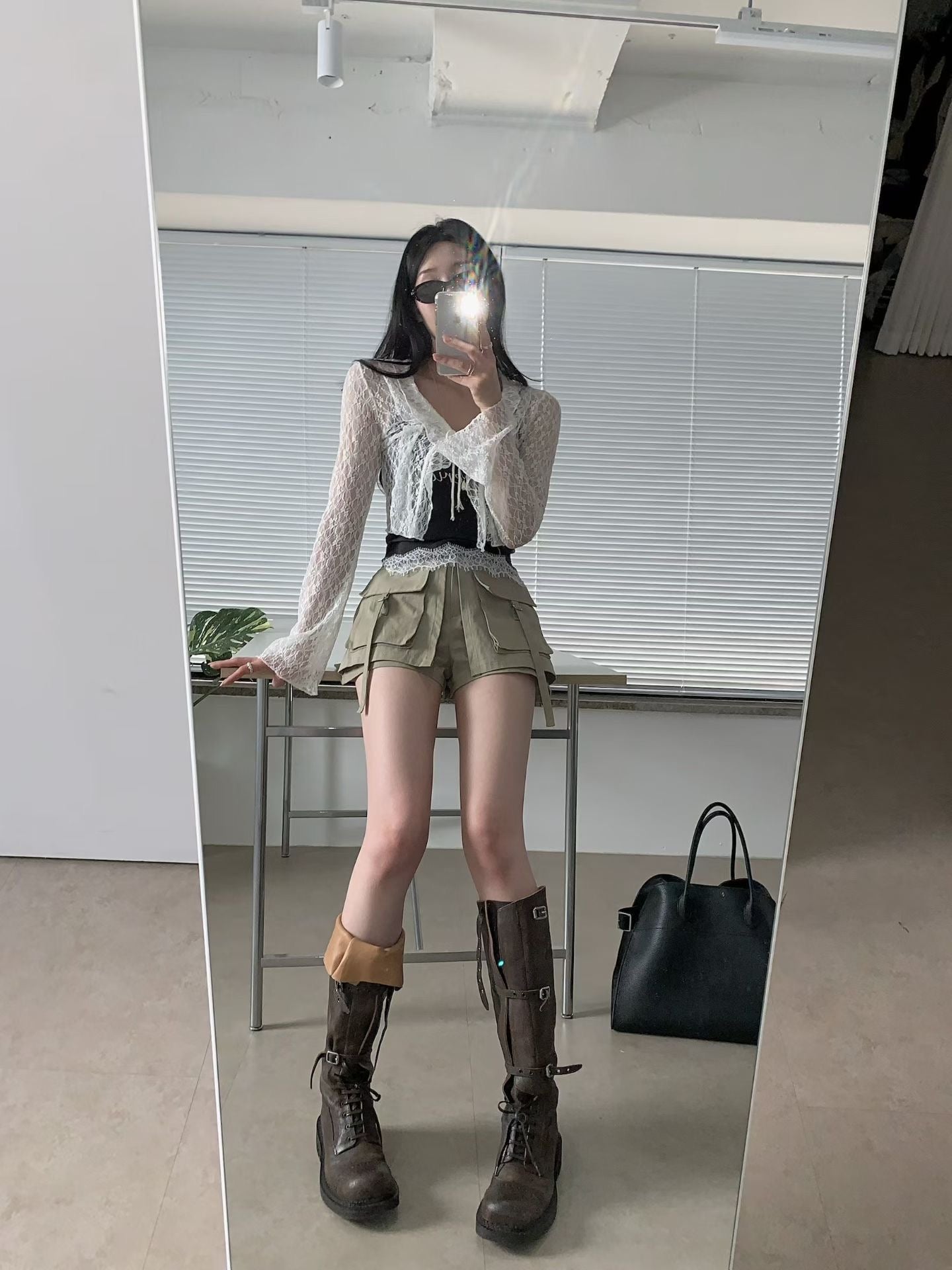 透膚蕾絲外套