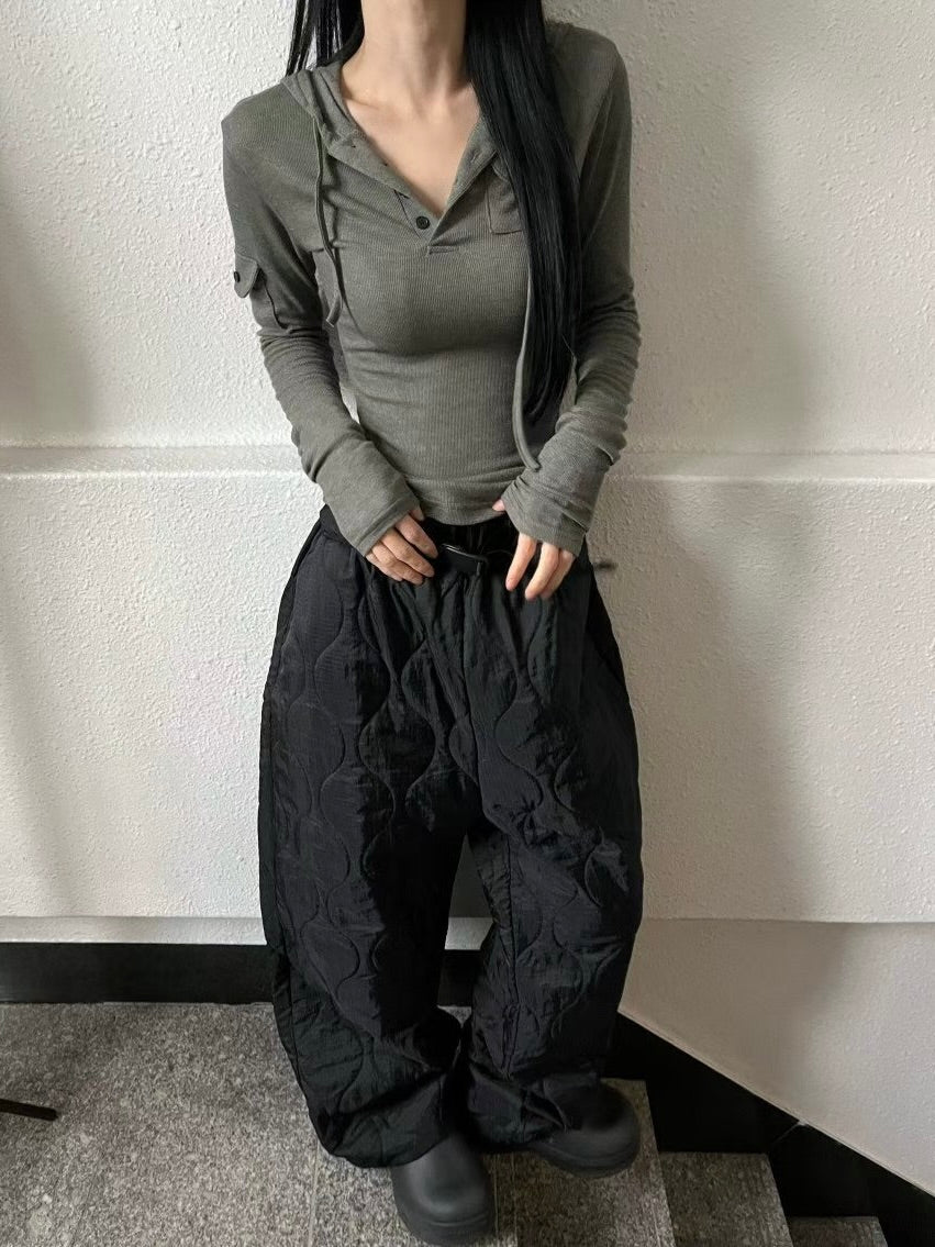 修身連帽上衣