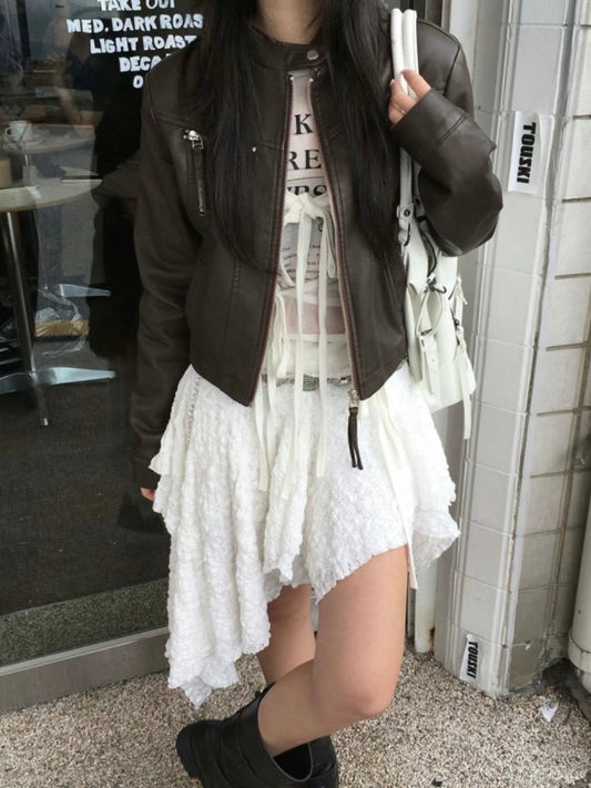 不規則層次半身裙