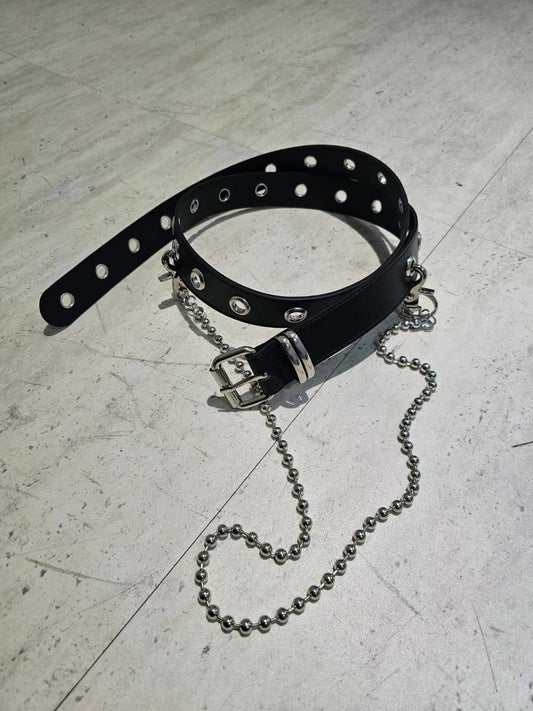 腰鏈免打孔皮帶