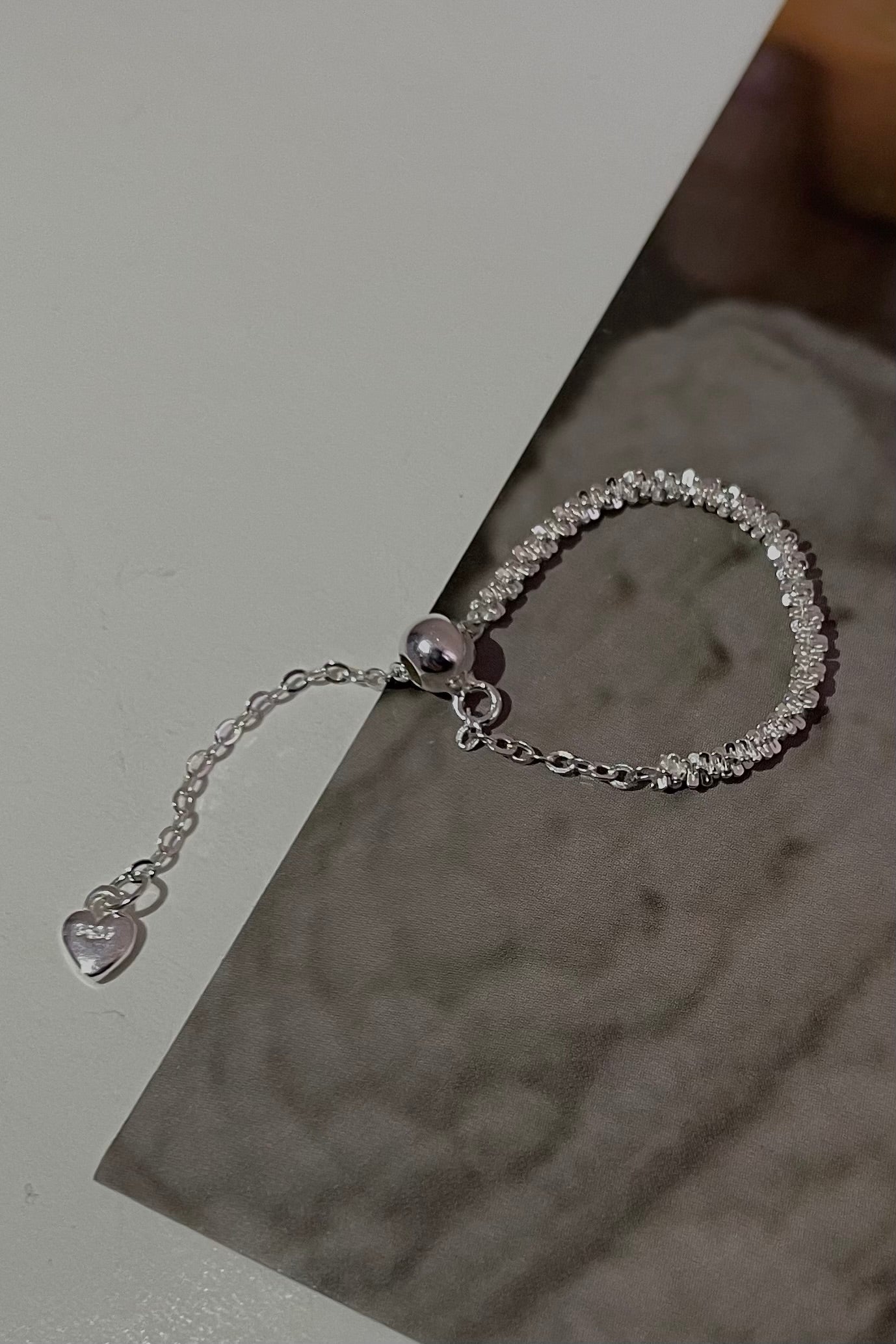 925 silver 抽拉鏈條戒指￼