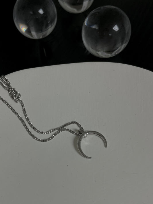 925 Silver 月牙頸鏈