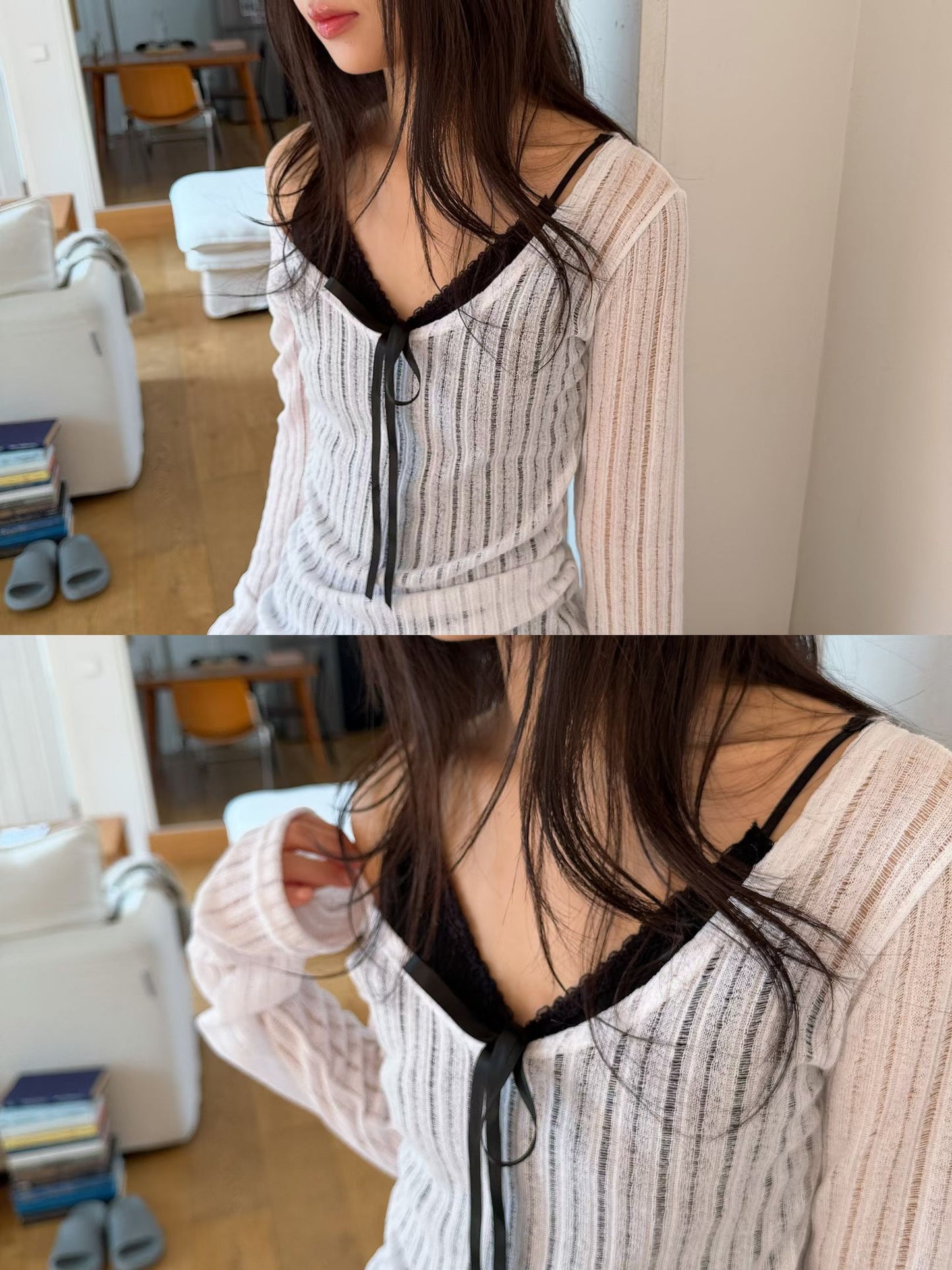 蕾絲胸墊吊帶